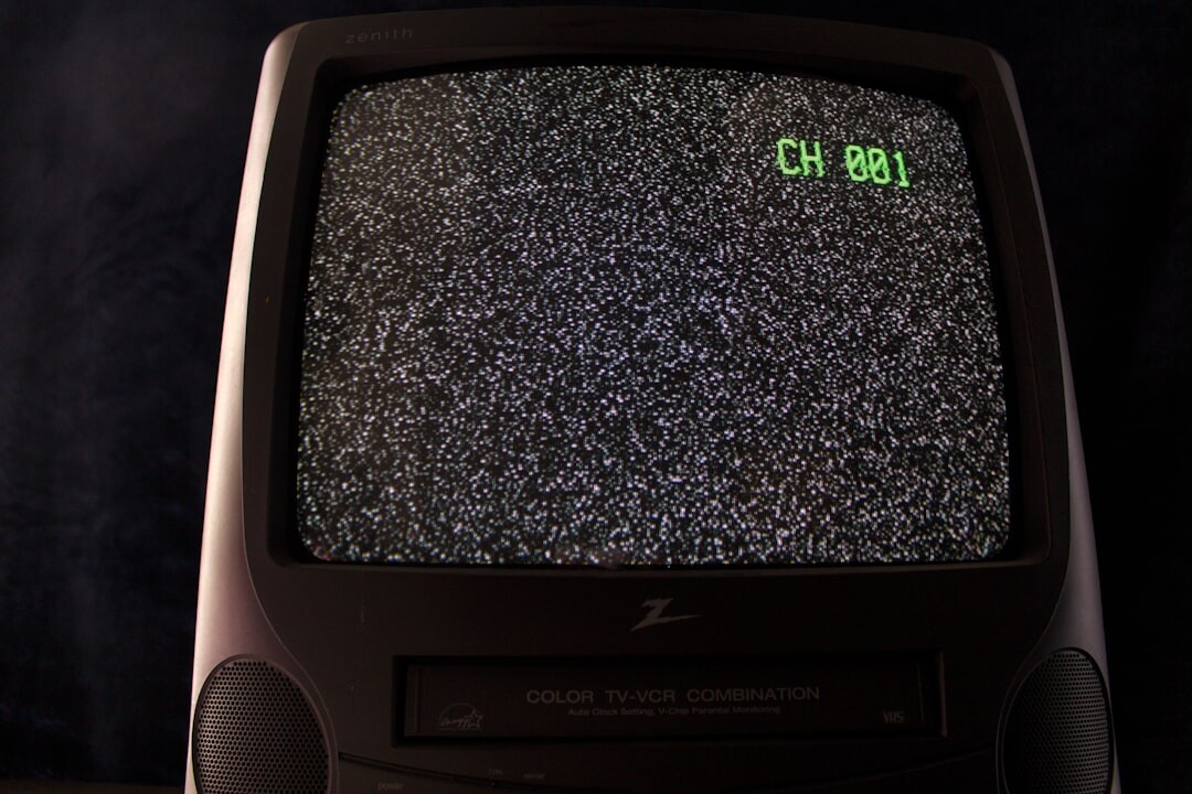 old crt television