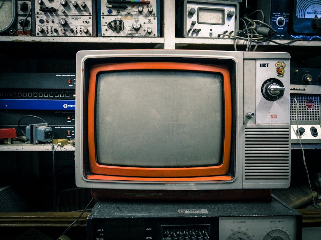 old crt television