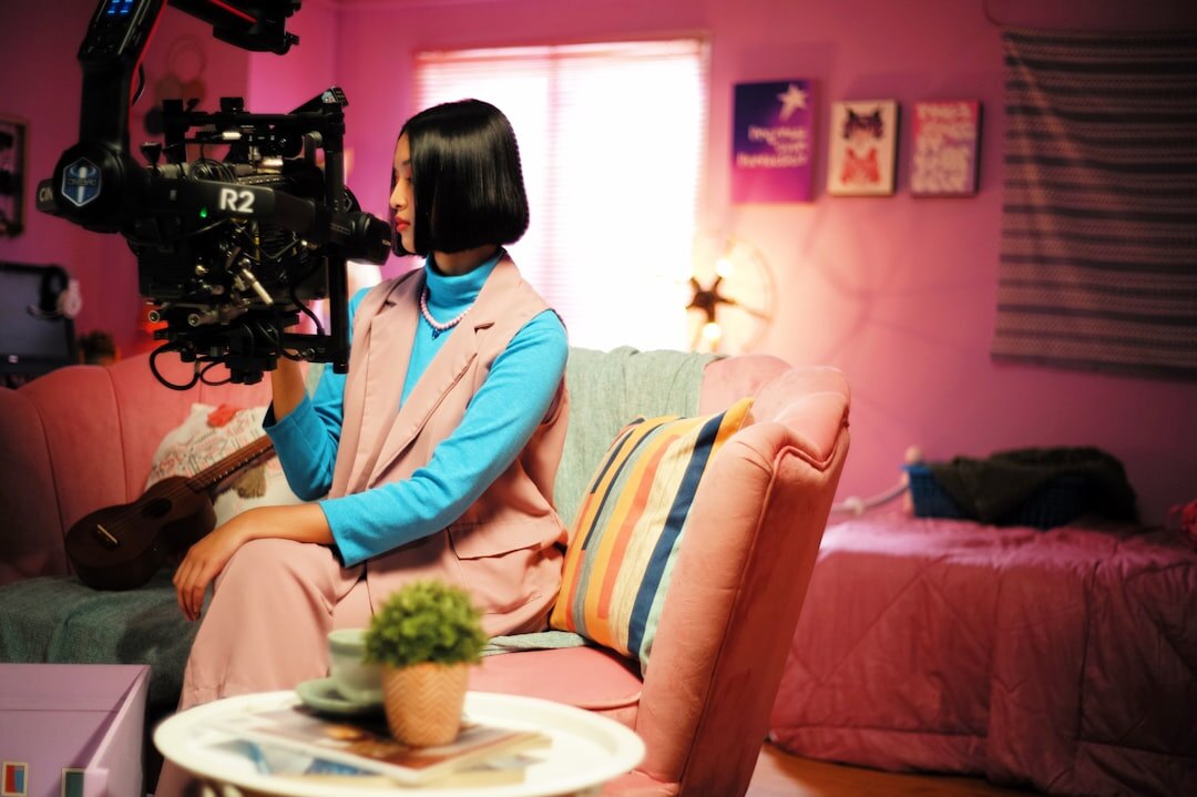 modern tv series scene